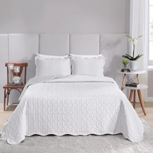 Kit Colcha Solteiro Boutis Matelassê 02 Peças Lisa Santista - (Confira cores disponíveis)