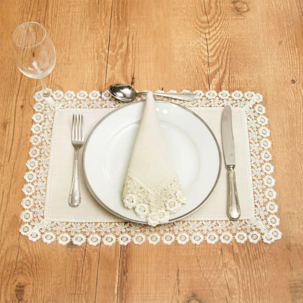 Kit Lugar Americano Bali Renda Inglesa 35cm X 50cm 2 Peças - Argivai (confira cores disponíveis) Kit Lugar Americano Bali Renda Inglesa 35cm X 50cm 2 Peças - Argivai (confira cores disponíveis)