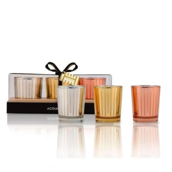 Kit Velas Perfumadas Acqua Aroma Lúmina 50g