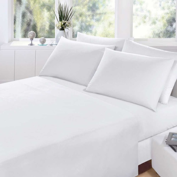 Lençol Avulso Santista Liso Sem Elástico Prata Branco Casal 150 Fios 100% Algodão - BRANCO Lençol Avulso Santista Liso Sem Elástico Prata Branco Casal 150 Fios 100% Algodão - BRANCO