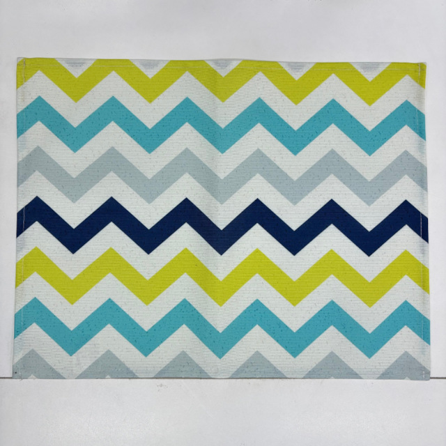 Lugar Americano Avulsa 43cm x 34cm NSW - Chevron Colorido