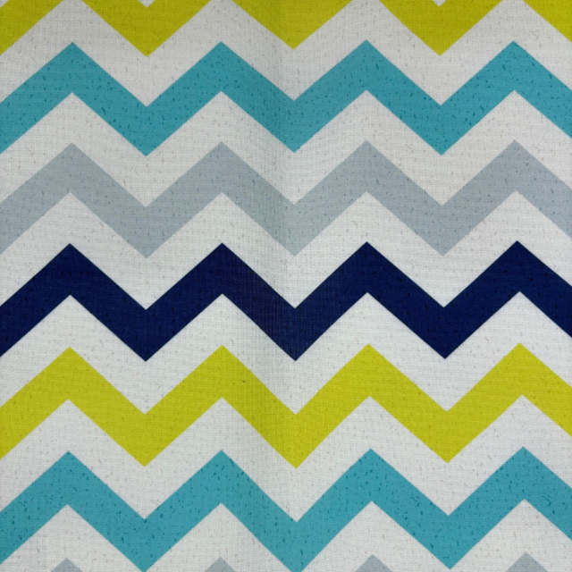 Lugar Americano Avulsa 43cm x 34cm NSW - Chevron Colorido