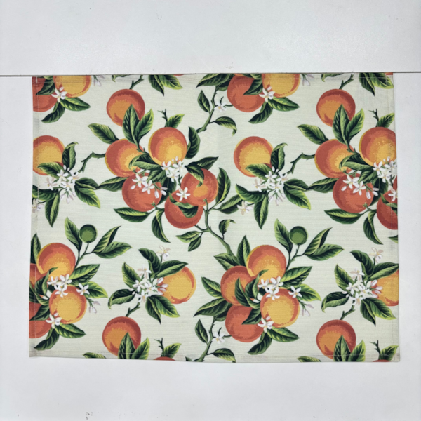 Lugar Americano Avulsa 43cm x 34cm NSW - Laranjas Lugar Americano Avulsa 43cm x 34cm NSW - Laranjas