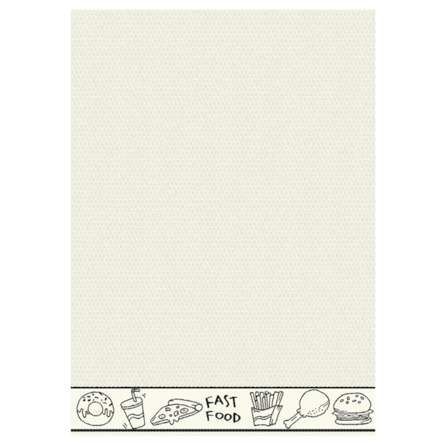 Pano de Copa Jacquard 50cm x 70cm  Atlântica - Love