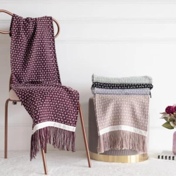Peseira Diana em Tear 100% Algodão 2,50m x 35cm La Vive- Gris Peseira Diana em Tear 100% Algodão 2,50m x 35cm La Vive- Gris