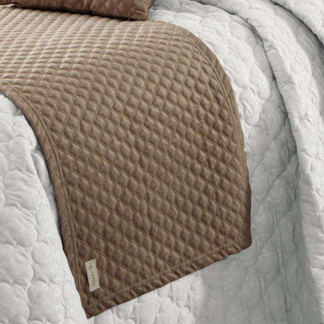 Peseira Veludo Luxor Matelado 42cm x 2,00M Seven - (Confira cores disponíveis)