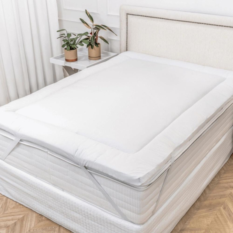 Pillow Top Solteiro 200 Fios Lavive Branco;