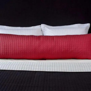 Porta Travesseiro Abraço Matelado Plaza 1,50m x 50cm Lavive – Rosa Claro