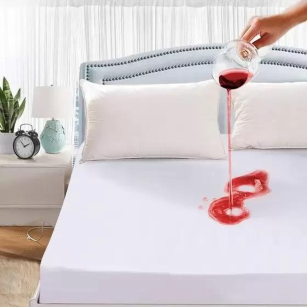 Protetor de Colchão Solteiro Ajustável 90cm x 1,90m Impermeável Fácil de Limpar Camesa - Branco Protetor de Colchão Solteiro Ajustável 90cm x 1,90m Impermeável Fácil de Limpar Camesa - Branco