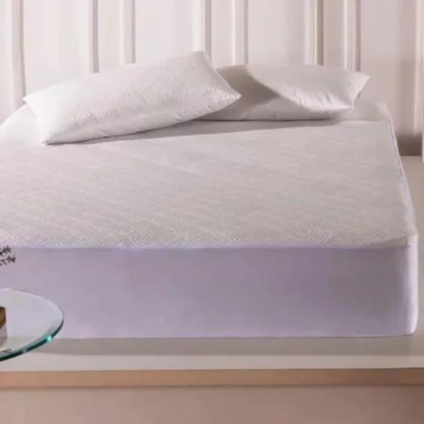 Protetor de Colchão Solteiro Impermeável Linha Comfort Juma - Branco Protetor de Colchão Solteiro Impermeável Linha Comfort Juma - Branco