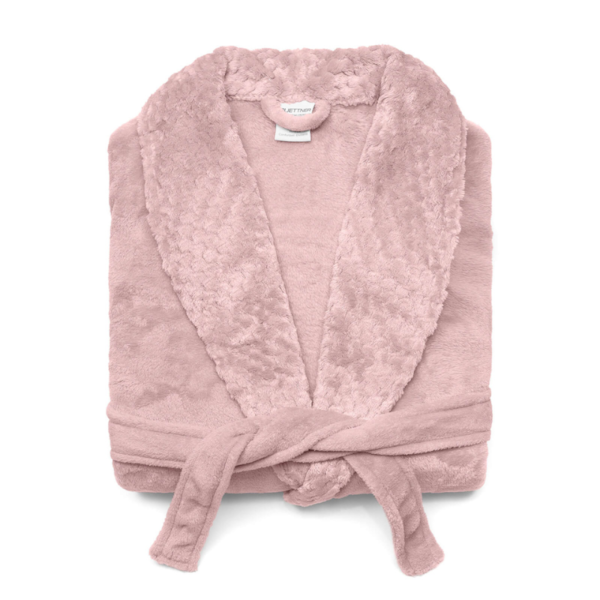 Roupão Love Flannel Microfibra c/ Gola Xale Buettner - Rose (confira tamanhos) Roupão Love Flannel Microfibra c/ Gola Xale Buettner - Rose (confira tamanhos)
