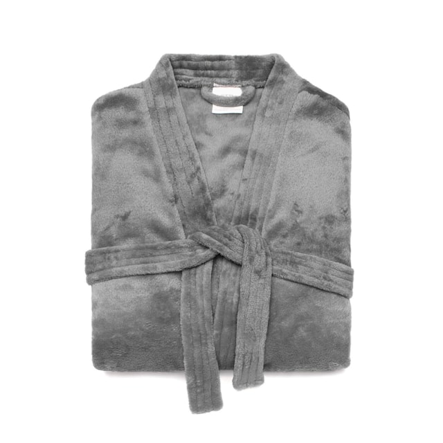 Roupão Masculino Loft Flannel Fleece Buettner - Cinza (M) - M