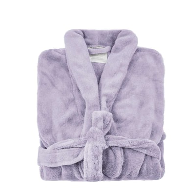 Roupão Microfibra Unissex Tamanho G Toque Macio