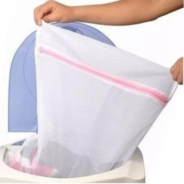 Sacos P/ Lavar Roupas 30x40 Branco - (Confira tamanhos) Sacos P/ Lavar Roupas 30x40 Branco - (Confira tamanhos)