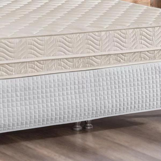 Saia Box para Cama de Solteiro Probox Pastilha Lavive - Branco