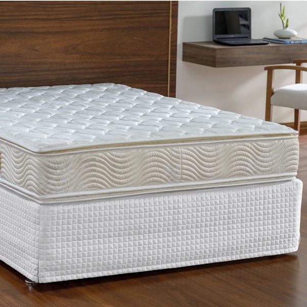 Saia Box para Cama Queen Probox Max Pastilha Lavive - Branco