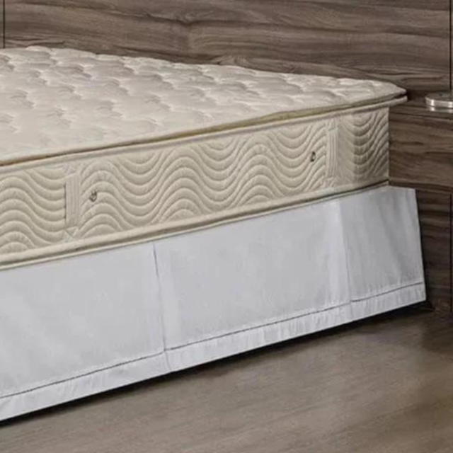 Saia p/ Cama Box King Ponto Palito Lavive - (Confira cores disponíveis)