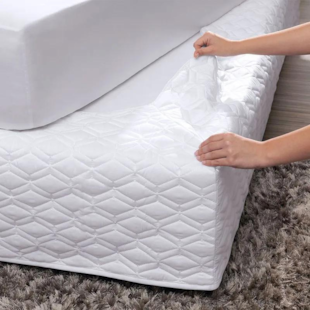 Saia para Cama Box Casal Boulevard EasyFit Altenburg - Branco