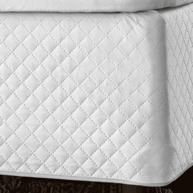 Saia para Cama Box Queen Matelassada Juma - Branco