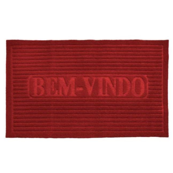 Tapete Capacho Bem-Vindo 38cm x 58cm Antiderrapante - Camesa (confira cores disponíveis) Tapete Capacho Bem-Vindo 38cm x 58cm Antiderrapante - Camesa (confira cores disponíveis)