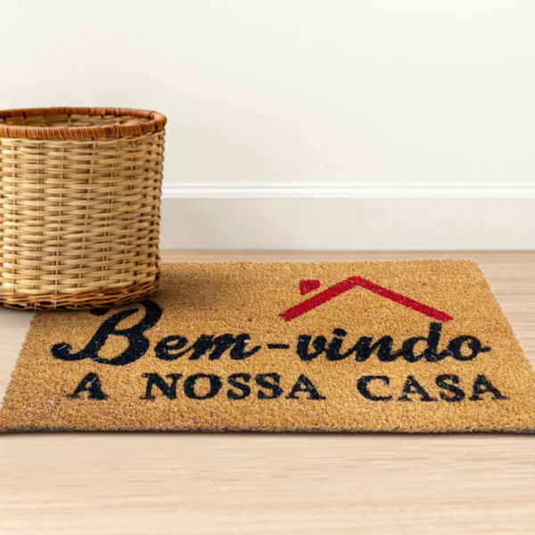 Tapete Capacho Bem -Vindo Fibra de Coco 30cm x 60cm Corttex – A Nova Casa Tapete Capacho Bem -Vindo Fibra de Coco 30cm x 60cm Corttex – A Nova Casa