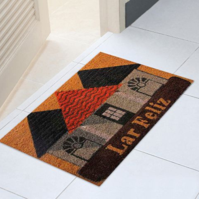 Tapete Capacho Bem -Vindo Fibra de Coco 30cm x 60cm Corttex – Lar feliz