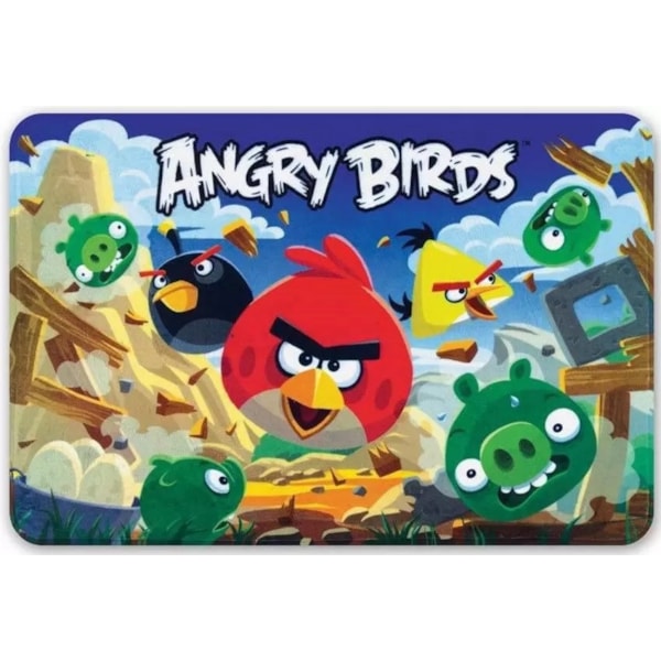 Tapete Infantil 50cm x 75cm Jolitex - Angry Birds Tapete Infantil 50cm x 75cm Jolitex - Angry Birds