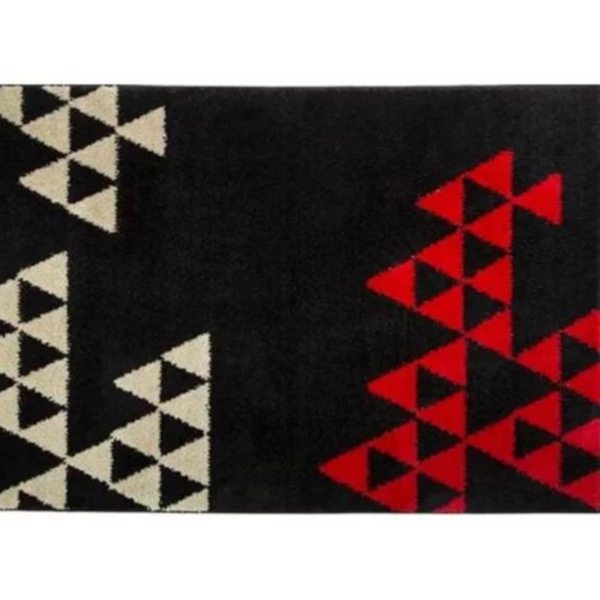 Tapete Jolitex 1,40 x 2,00cm Van Gogh Triangulos Preto Tapete Jolitex 1,40 x 2,00cm Van Gogh Triangulos Preto