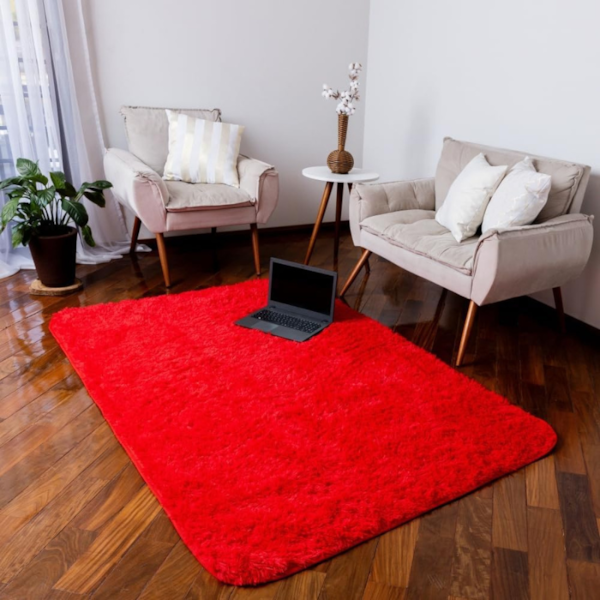 Tapete Moscou 2,00m x 2,40m Corttex - Laranja Liso Tapete Moscou 2,00m x 2,40m Corttex - Laranja Liso
