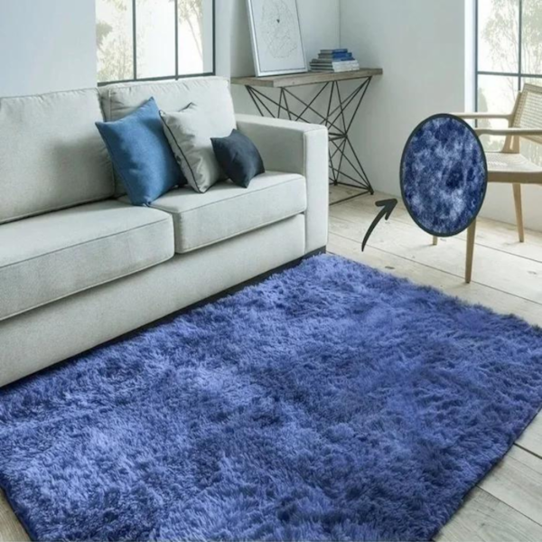 Tapete Moscou 2,00m x 2,40m Corttex - Marinho Liso Tapete Moscou 2,00m x 2,40m Corttex - Marinho Liso
