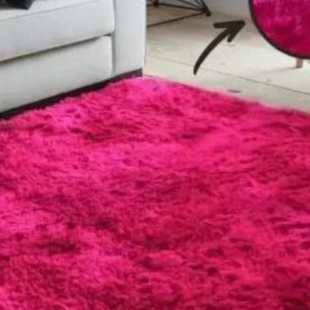 Tapete Moscou 2,00m x 2,40m Corttex - Pink Liso