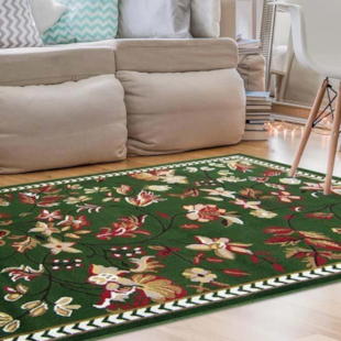 Tapete p/ Sala e Quarto Renaissance Genebra 1,00m X 1,50m J Serrano - (Confira cores disponíveis)