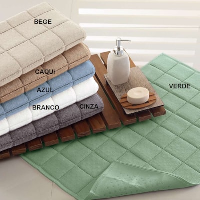 Tapete Para Banheiro Atoalhado Teka Prima Delicatta