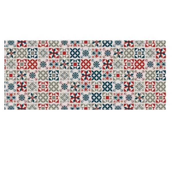 Tapete Passadeira Antiderrapante Tropical 43cmx130cm Kapazi