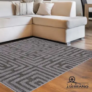 Tapete Realce Eden 1,00m x 1,50m J Serrano - Verde Fendi