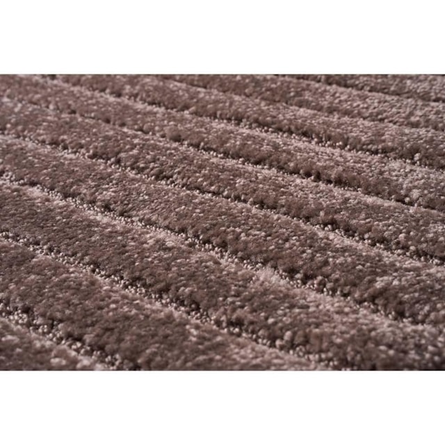 Tapete Realce Listras 1,00m x 1,50m J Serrano - Taupe