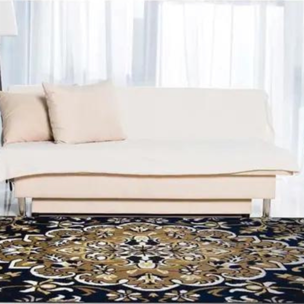 Tapete Renaissance Sevilha 2,00m x 2,50m J Serrano - Azul Tapete Renaissance Sevilha 2,00m x 2,50m J Serrano - Azul
