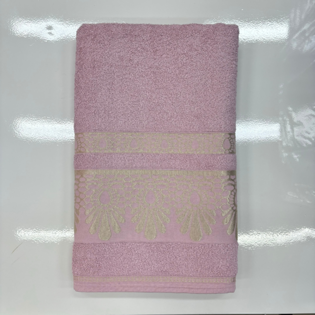 Toalha de Banho Atenas 75cm X 1,60m Lucatex - Pérola