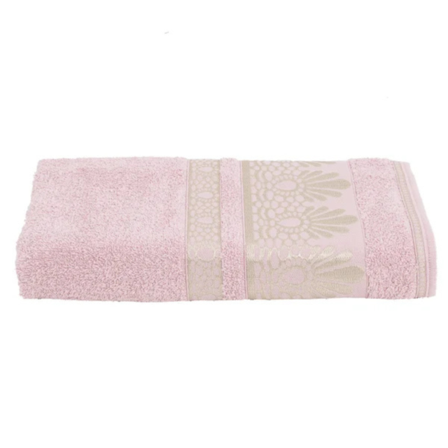 Toalha de Banho Atenas 75cm X 1,60m Lucatex - Pérola