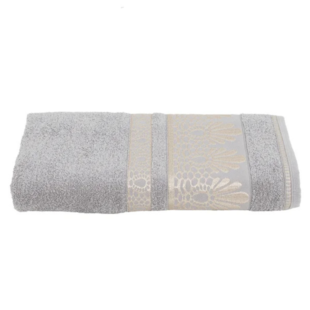Toalha de Banho Atenas 75cm X 1,60m Lucatex - Pérola
