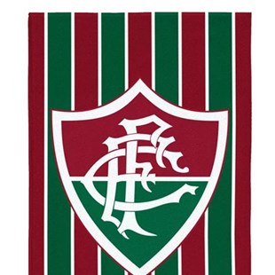 Toalha de Banho Aveludada Estampa de Time 70cm X 1,40m Lepper - Fluminense