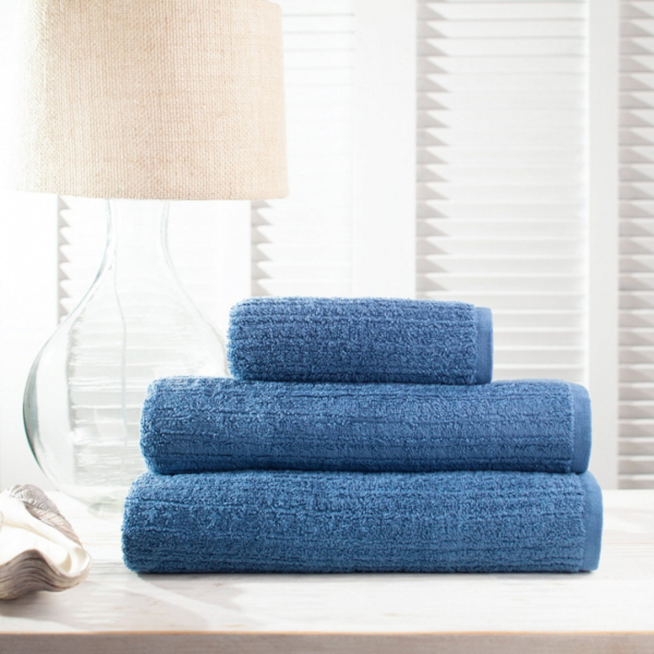 Toalha de Banho Fio Penteado Linha Hotel 70cm x 1,40cm Buddemeyer - Azul 1275 Toalha de Banho Fio Penteado Linha Hotel 70cm x 1,40cm Buddemeyer - Azul 1275