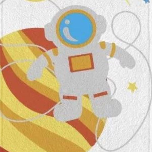 Toalha de Banho Infantil Felpuda Astronauta Lepper