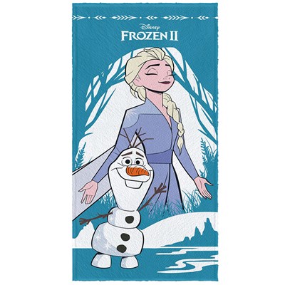 Toalha de Banho Infantil Felpuda Frozen II Lepper  - ROYAL