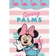 Toalha de Banho Infantil Felpuda Minnie Mouse Lepper - VERDE