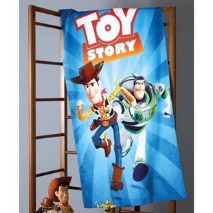 Toalha de Banho Infantil Velour 70cm x 1,30m Estampado Dohler - Toy Story