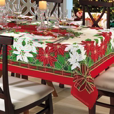 Toalha de Mesa Quadrada 1,40  Genebra Rústica Dohler