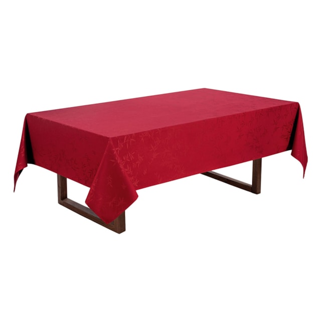 Toalha de Mesa Retangular 1,60m x 2,70m Karsten Celebration Veríssimo - Vermelho