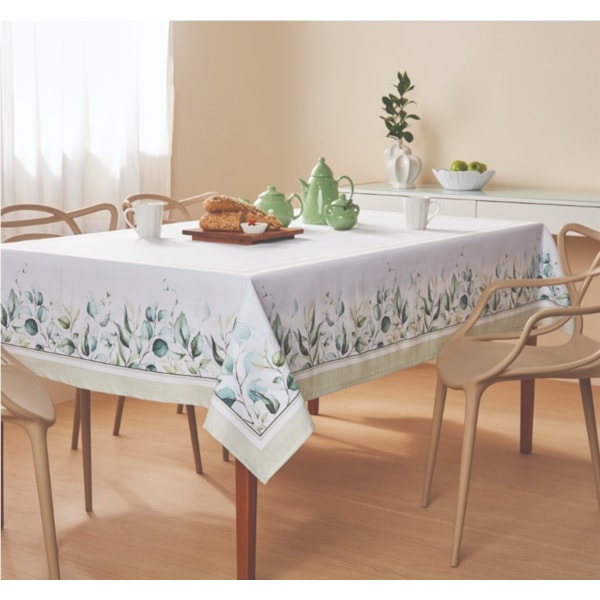 Toalha de Mesa Retangular 2,30m x 2,30m Casa com Casa Lepper Toalha de Mesa Retangular 2,30m x 2,30m Casa com Casa Lepper