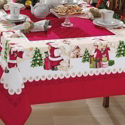 Toalha de Mesa Retangular 2,50 Genebra Rústica Dohler